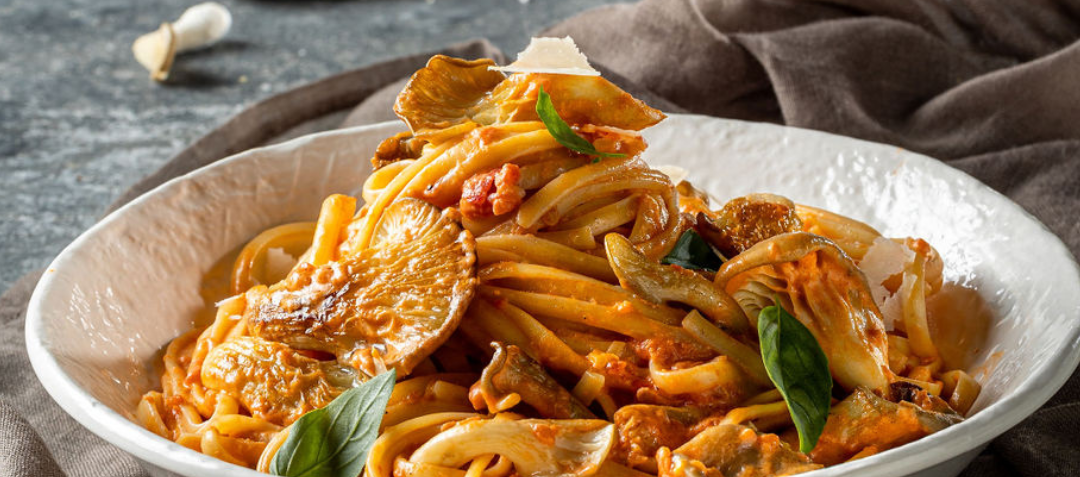 פסטה פטריות